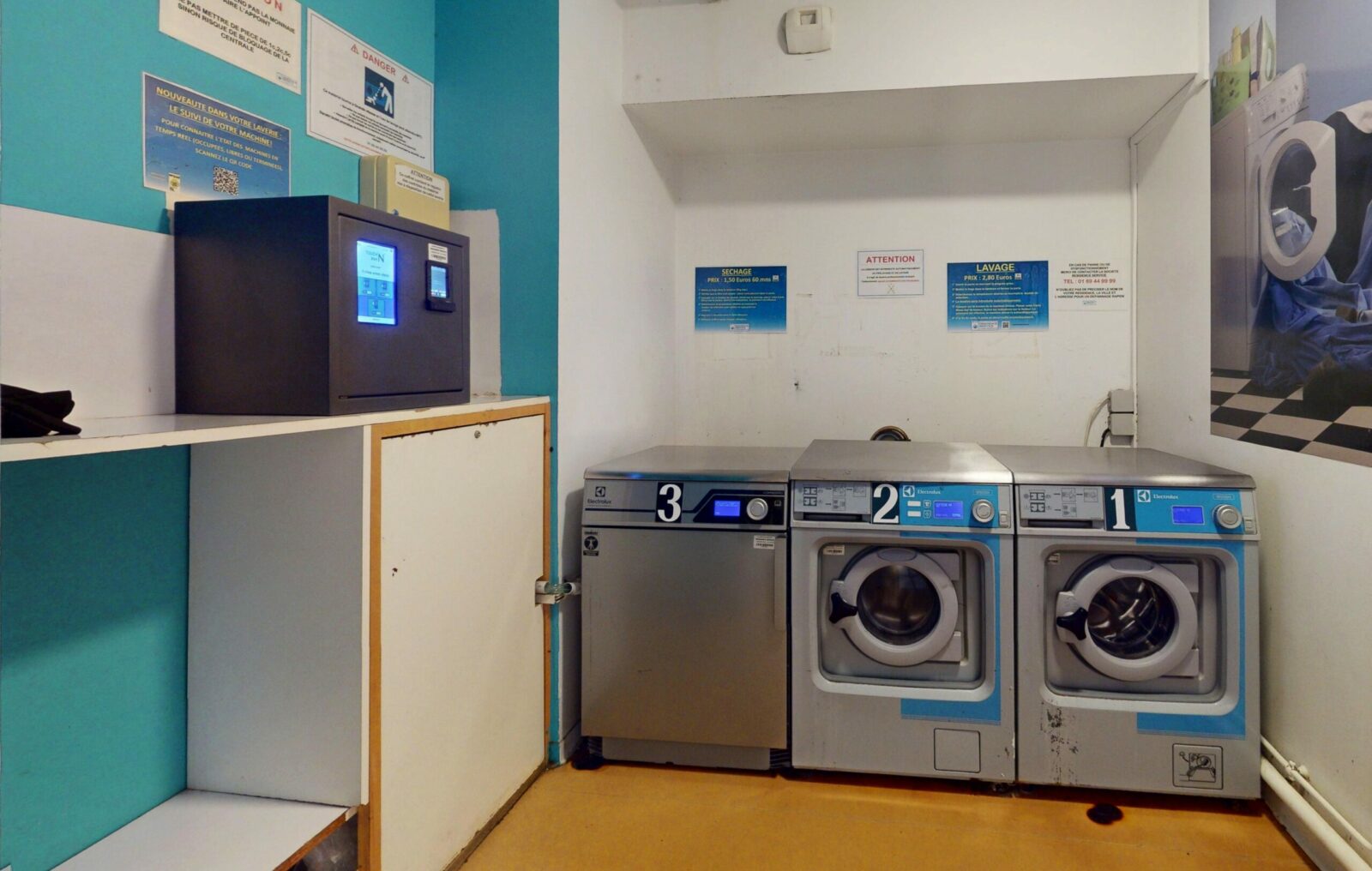 wash and go - résidence étudiante Le-Rodrigue - Montreuil - Arpej