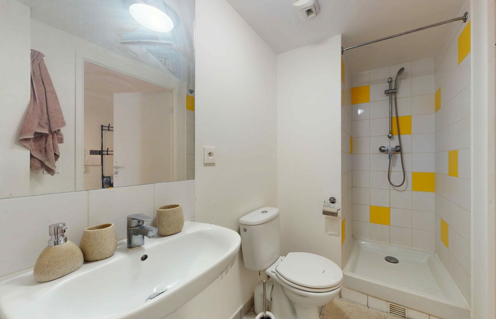 salle de bain - résidence étudiante Saint-Denis Arpej George Sand