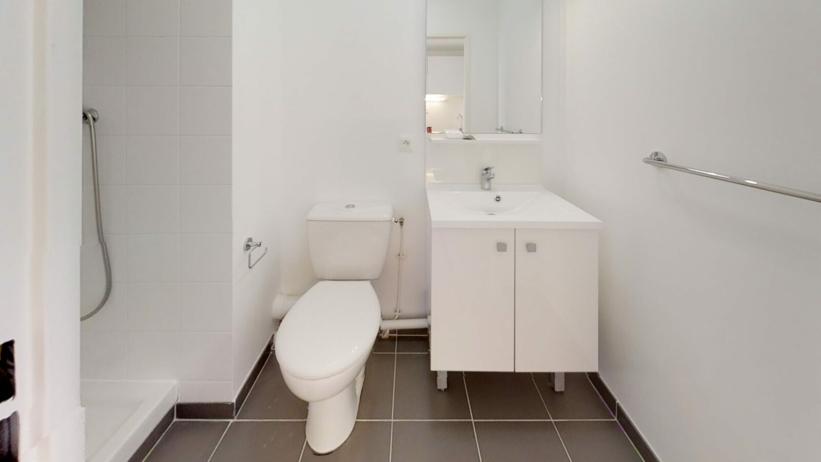 salle d'eau résidence étudiante Alpha à Aubervilliers - Arpej