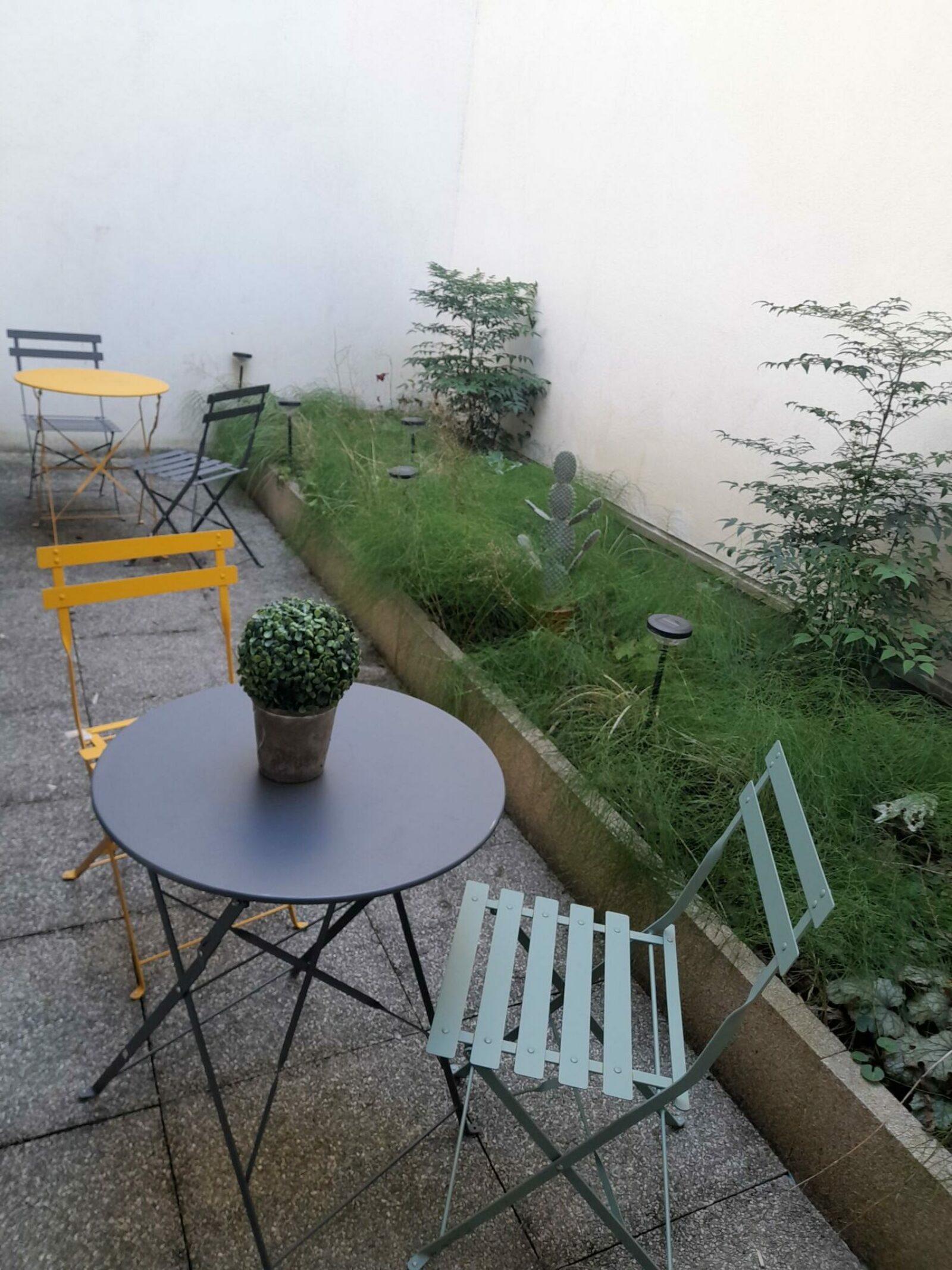 jardin résidence étudiante Neuilly-Roule à Neuilly-sur-Seine - Arpej