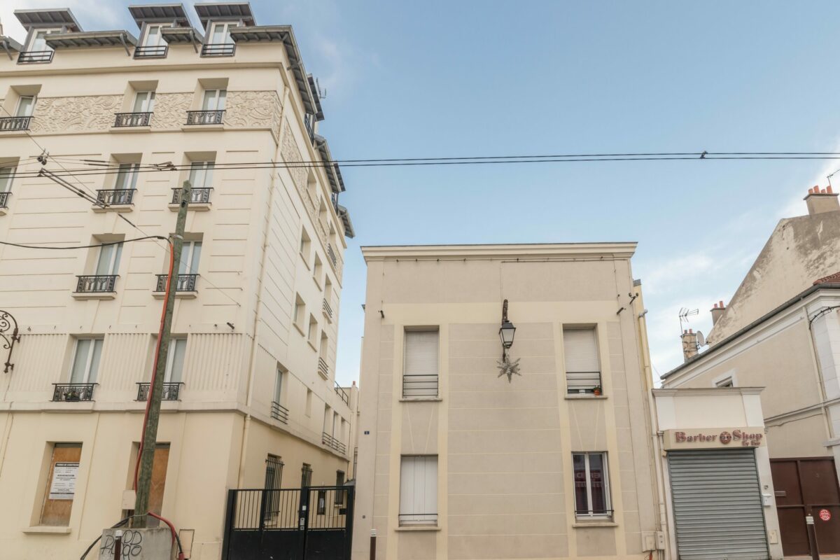 extérieur résidence étudiante Baudin à Gennevilliers - Arpej