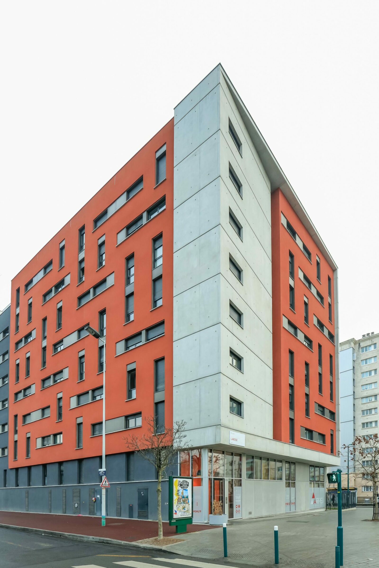 extérieur résidence étudiante Larose à Gennevilliers - ARPEJ