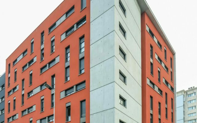 extérieur résidence étudiante Larose à Gennevilliers - ARPEJ