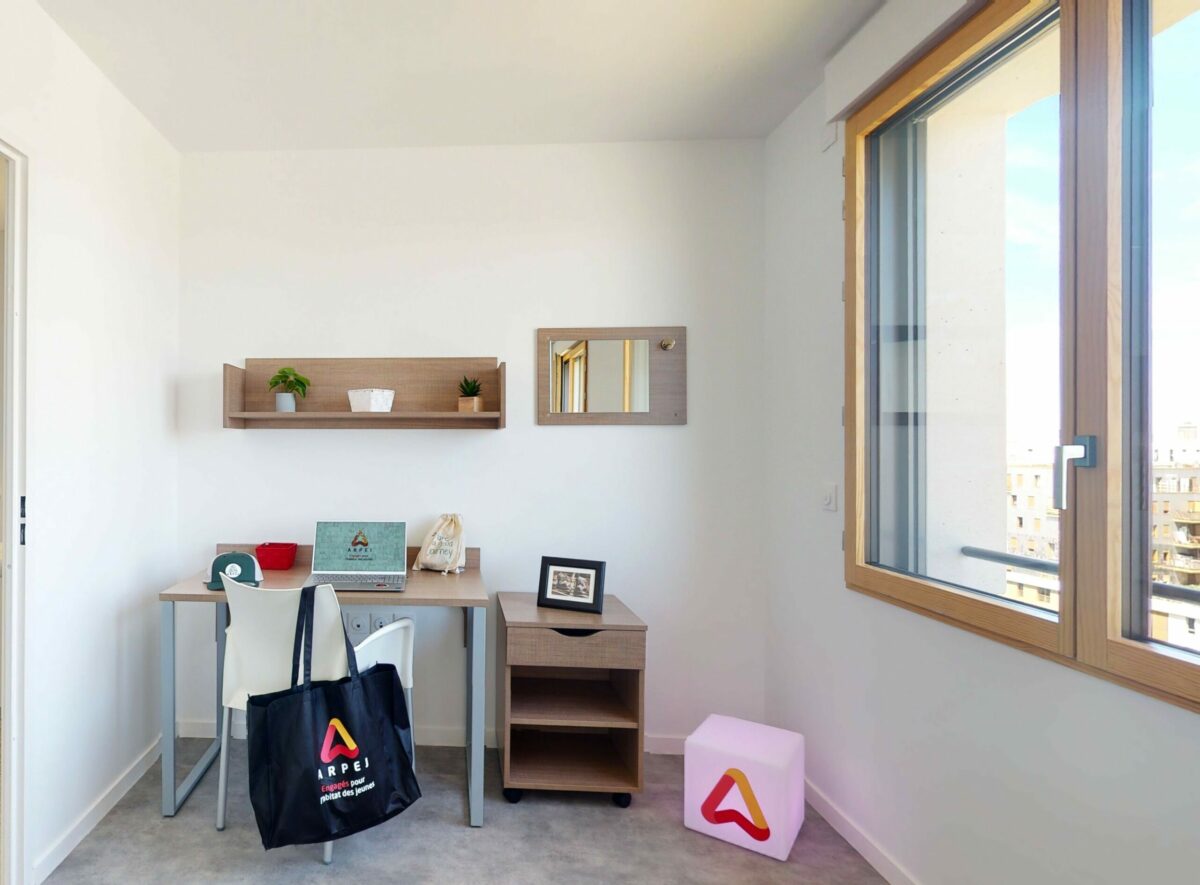 bureau résidence étudiante Eole à Paris 19ème - ARPEJ