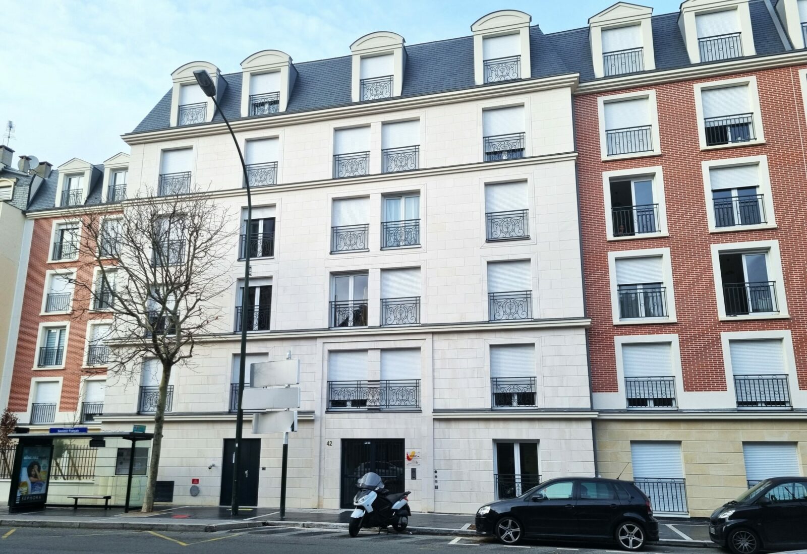 extérieur résidence étudiante Raymond Aron à La Garenne-Colombes - ARPEJ