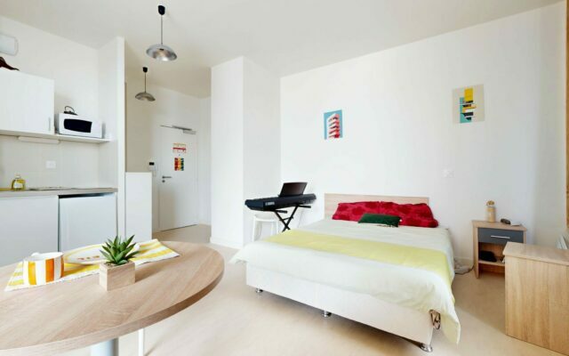 chambre résidence étudiante Danielle Casanova à Paris 18ème - ARPEJ