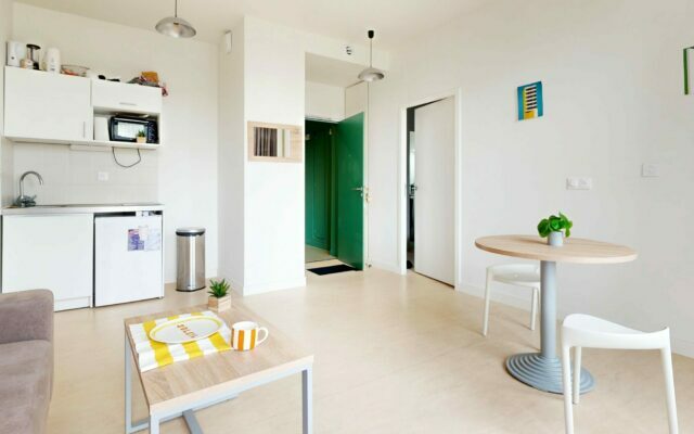 kitchenette résidence étudiante Danielle Casanova à Paris 18ème - ARPEJ