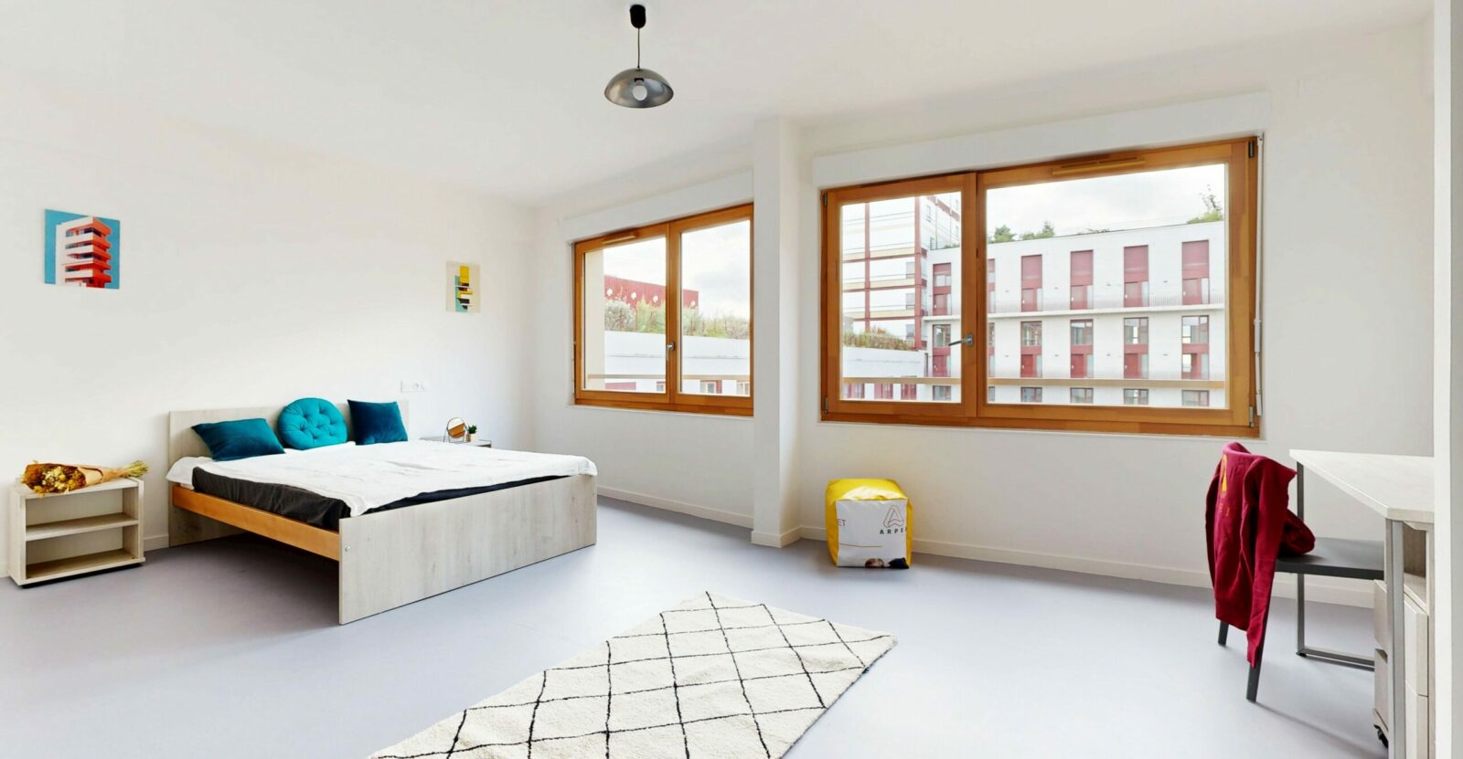 chambre résidence étudiante Masha Jina Amini à Saint Denis - Arpej