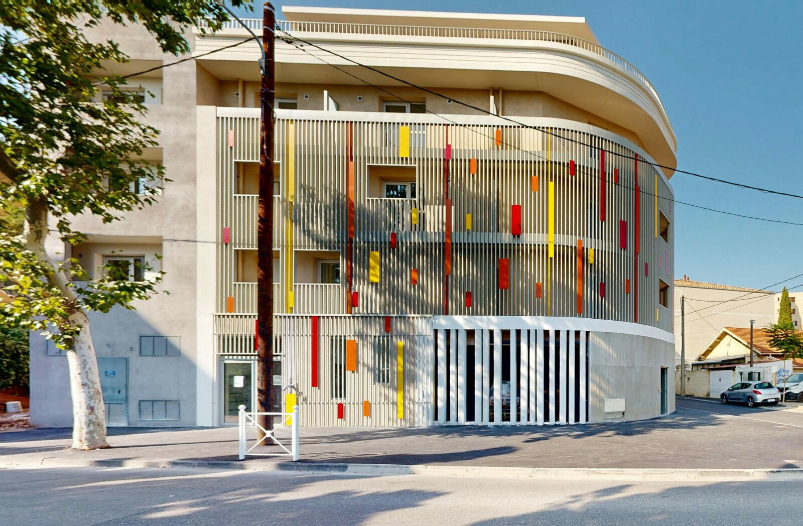 Extérieur résidence Campus Gasquet- Toulon- Arpej