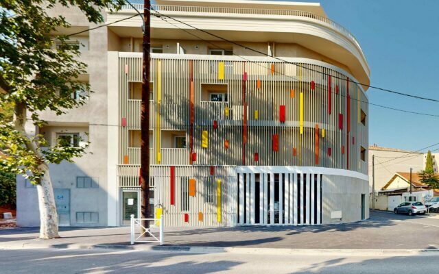 Extérieur résidence Campus Gasquet- Toulon- Arpej