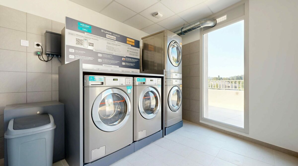 Wash&Go - Résidence Campus Gasquet Toulon Arpej
