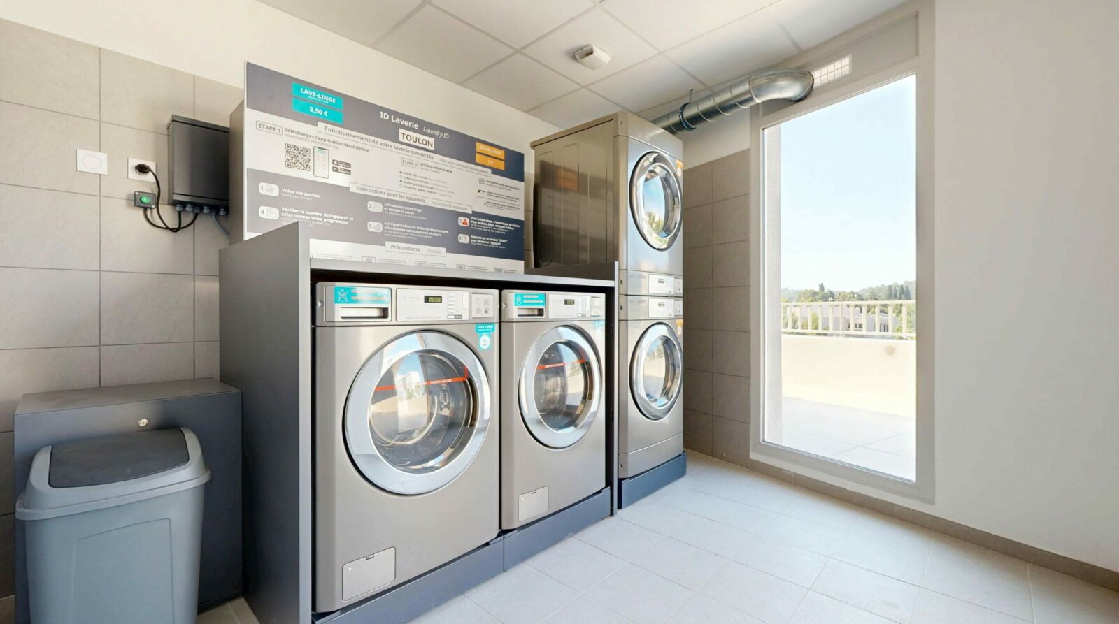 Wash&Go - Résidence Campus Gasquet Toulon Arpej