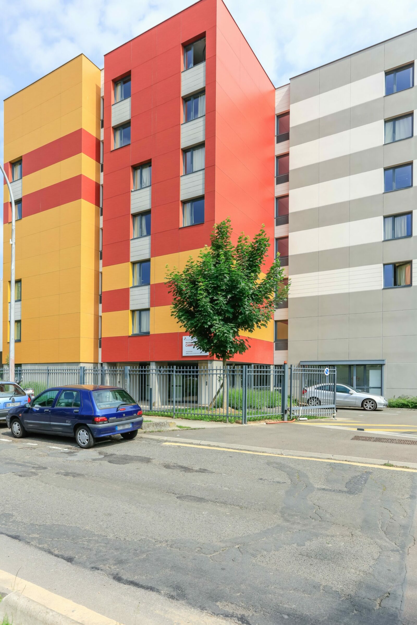 extérieur résidence étudiante Campuséo à Vélizy-Villacoublay - Arpej