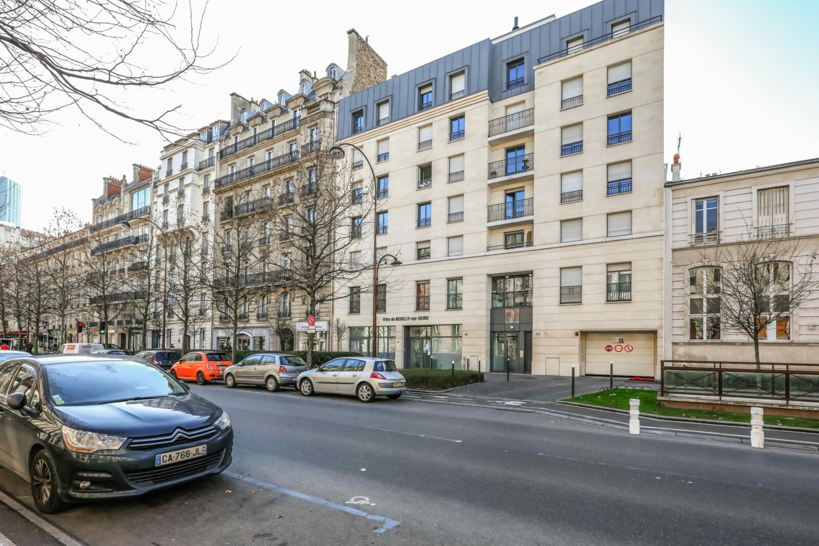 extérieur résidence étudiante Neuilly-Roule à Neuilly-sur-Seine - Arpej