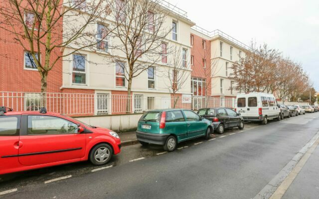 extérieur résidence étudiante Pierre Gilles de Gennes à Villejuif -Arpej