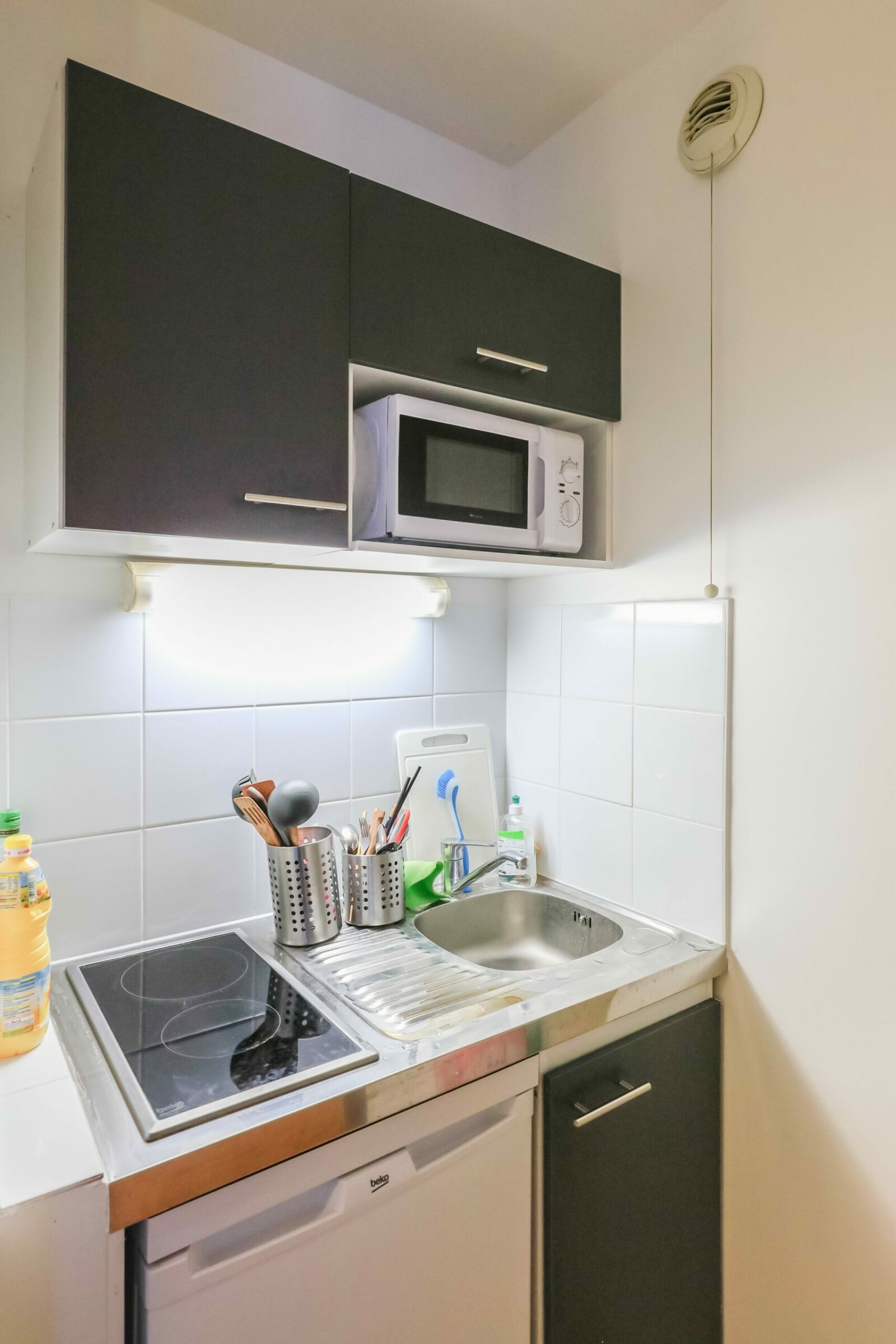 Kitchenette résidence étudiante Porte d'Italie à Kremlin-Bicêtre -Arpej